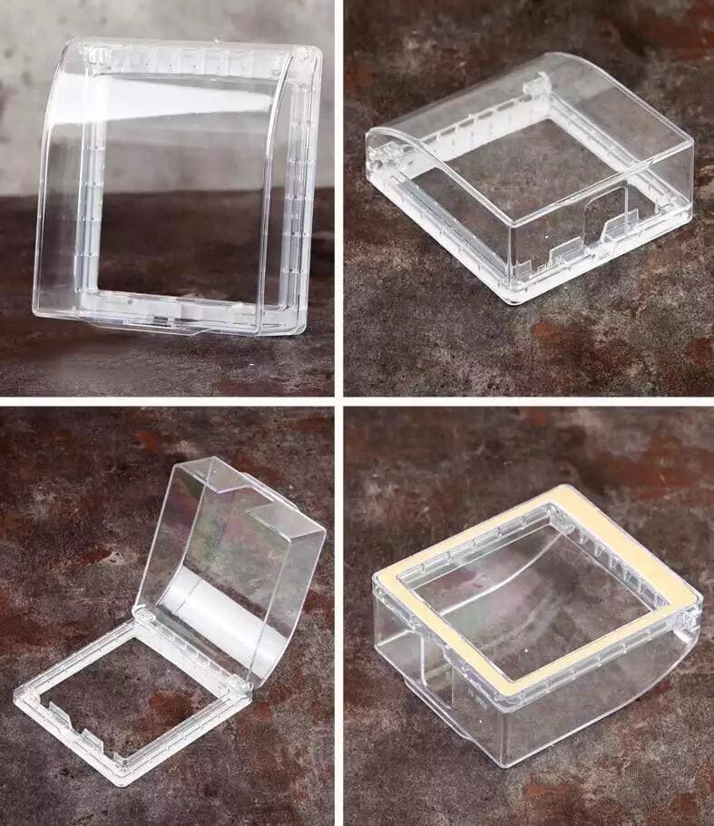 Socket Cover, Self-Adhesive Waterproof Socket Protection, Anti Dust Wall Mounted Cover Socket Cover, Self-Adhesive Waterproof Socket Protection, Anti Dust Wall Mounted Cover